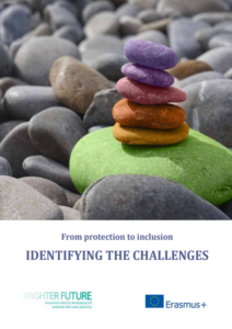 The front cover of a handbook for teachers on children in alternative care and adopted children.