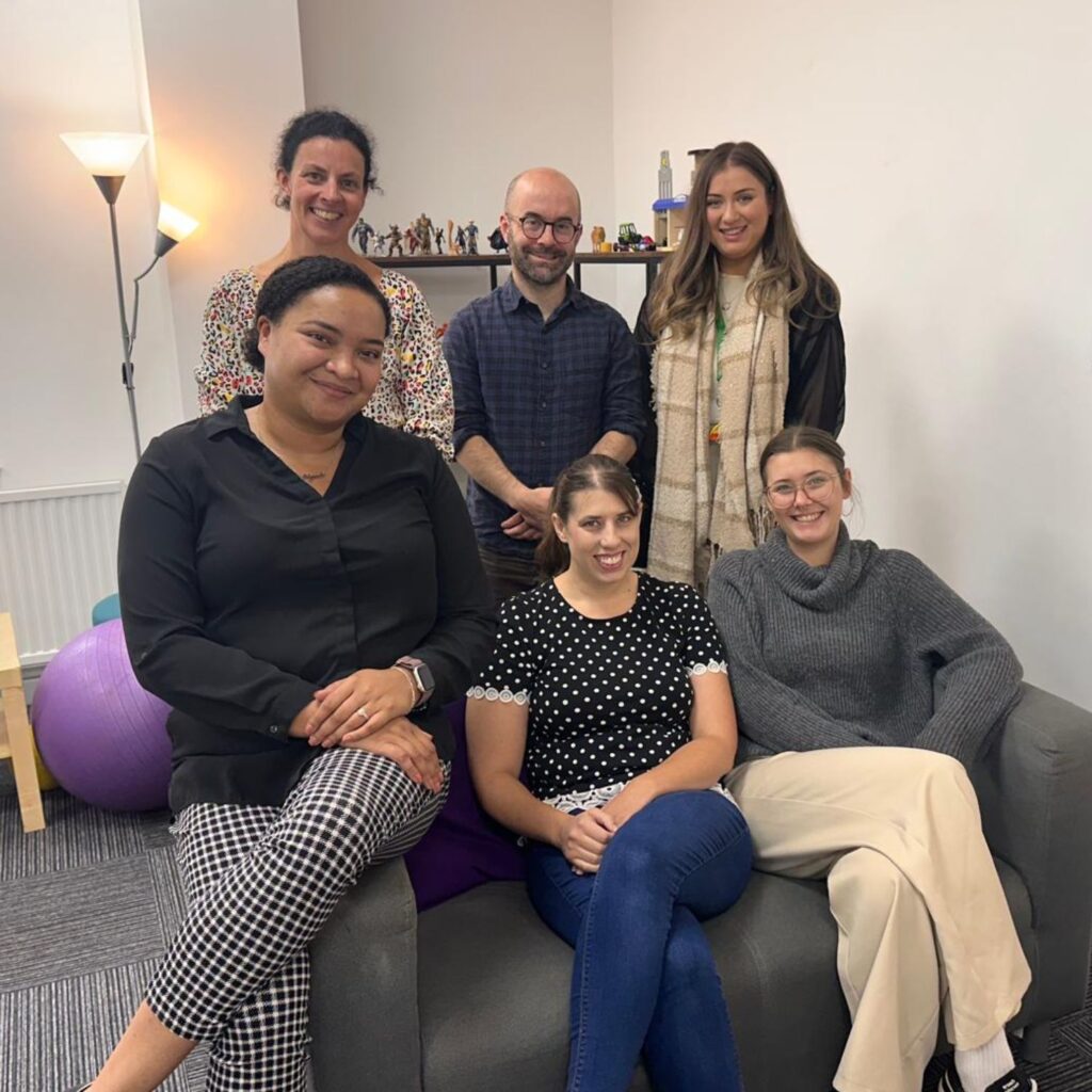 A group photo of the Bradford Survive and Thrive team